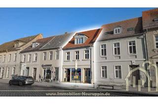 Haus kaufen in Karl-Marx-Str. 68, 16816 Neuruppin, Altstadthaus an der Karl-Marx-Straße mit Ladengeschäft und kleinem Garten