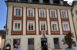 Büro zu mieten in Marktplatz 18, 73479 Ellwangen, Elegantes Büro, Marktplatz 18, Kulturdenkmal, repräsentativ, Ladenlokal, werbewirksam, große Fenster