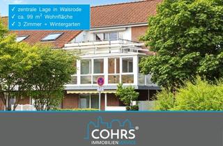 Wohnung kaufen in 29664 Walsrode, Eigentumswohnung mit Wintergarten im Zentrum von Walsrode