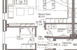 Wohnung mieten in 21629 Neu Wulmstorf, Neubau aus 2023 in Neu Wulmstorf: 3-Zimmer DG-Wohnung mit großer Dachterrasse + Carport