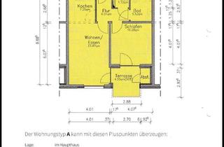 Wohnung mieten in Hannoversche Straße 10, 49214 Bad Rothenfelde, Wohnen ab 55: 2-Zimmer-Erdgeschosswohnung mit Terrasse und Garten in Bad Rothenfelde