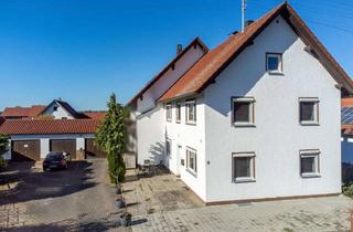 Doppelhaushälfte kaufen in 87757 Kirchheim, Ein Haus, viele Möglichkeiten - Doppelhaushälfte mit 6 Zimmern und Garage