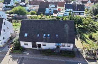 Doppelhaushälfte kaufen in 74382 Neckarwestheim, Komplettes Doppelhaus mit zwei Wohneinheiten und ca. 1.177 Qm Grundstück zu verkaufen!!