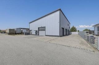 Gewerbeimmobilie kaufen in 86836 Graben, Moderne Gewerbehalle mit Betriebsleiterwohnung in Graben