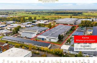 Gewerbeimmobilie mieten in 19061 Schwerin, Großzügige Halle für Industrie und Produktion in Schwerin