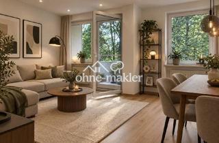 Wohnung kaufen in 94034 Passau, Frisch modernisierte 3-Zimmer-Wohnung mit Loggia – sofort bezugsfrei und Provisionsfrei