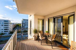 Wohnung kaufen in 60486 Frankfurt, Möbliert vermietete 2-Zi.-Wohnung mit Balkon im Frankfurter Europaviertel | Aufzug, Bj. 2011