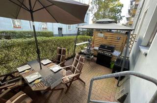 Wohnung kaufen in Fritz-Kirsch-Zeile, 12459 Oberschöneweide, Altbauwohnung in ruhiger Wohnlage mit Terrasse, offener Küche, begehbaren Kleinerschrank