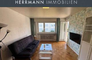 Wohnung kaufen in 70734 Fellbach, Potenzial in guter Lage – 2-Zimmer-Wohnung mit sonnigem Südbalkon