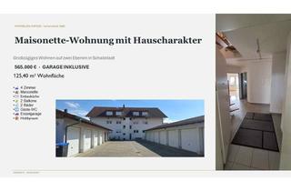 Wohnung kaufen in 79227 Schallstadt, Maisonette-Wohnung mit Hauscharakter
