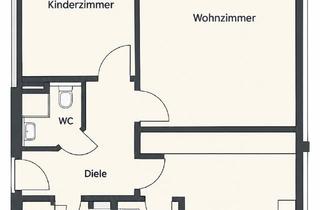 Wohnung mieten in Hafenstraße 15, 47809 Linn, Alltagstaugliche 3-Zimmer-Wohnung in Krefeld-Linn