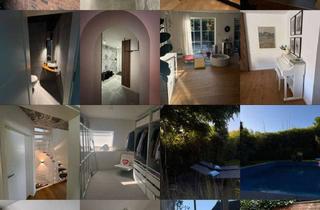 Haus kaufen in 52351 Düren, Wie im Urlaub! Sackgasse Feldnähe, Pool, Klima, uneinsehbarer Garten, luxuriös modernisiert