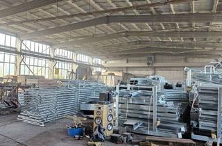 Gewerbeimmobilie kaufen in Boragker Straße 12, 04931 Mühlberg, Spedition & Lagerei, Areal mit über 26.000m² Fläche und Hallen