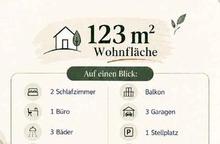 Wohnung kaufen in 96173 Oberhaid, Wohnung in Oberhaid - 123 m² - 3 Garagen - 1 Stellplatz