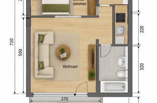 Wohnung kaufen in Keltenstrasse 19, 72488 Sigmaringen, 1,5 Zimmer mit Balkon und TG in Sigmaringen
