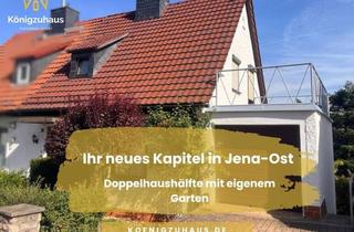 Doppelhaushälfte kaufen in 07749 Wenigenjena, Wohnen in Jena-Ost - Doppelhaushälfte mit Garten und großzügiger Dachterrasse