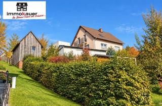 Einfamilienhaus kaufen in 08297 Zwönitz, „Wohnen mit Weitblick – Einfamilienhaus in herrlicher Aussichtslage mit Panoramablick ins Erzgebirge