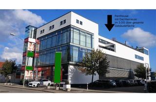 Penthouse kaufen in Siemensstrasse 14, 84030 Industriegebiet, Penthouse mit 300qm, Klimaanlage + 240qm Dachterrasse, barrierefrei ab TG, 2x Wallbox