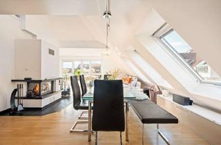 Wohnung kaufen in 65812 Bad Soden, Familienglück mit Skylineblick! Charmante 4,5-Zimmer-Maisonette mit Galerie & Dachterrasse