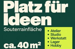 Wohnung kaufen in 81669 München, Platz für Ideen: Souterrainfläche mit vielfältigen Nutzungsmöglichkeiten