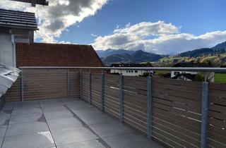 Wohnung mieten in 87545 Burgberg, Exklusive Neubauwohnung mit Bergblick und sonnigem Westbalkon in Ortwang
