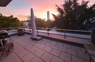 Penthouse mieten in 80687 Pasing-Obermenzing, Sonniges 4,5-Zimmer-Penthouse mit Rundum-Da chterasse mit 2 TG-Stellplätzen