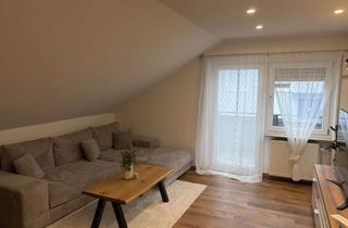 Wohnung mieten in 63834 Sulzbach, Moderne 2-Zimmer-DG-Wohnung mit Balkon, Klima & EBK
