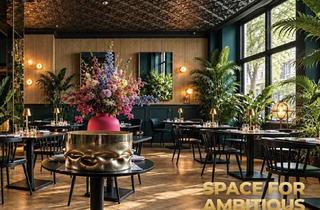 Gastronomiebetrieb mieten in 10707 Wilmersdorf, Designer-Restaurant mit Showküche nahe Ku'damm – Ablösefrei, Voll Ausgestattet.