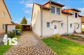 Doppelhaushälfte kaufen in Am Wassertum 44, 06231 Bad Dürrenberg, PROVISIONSFREI: Doppelhaushälfte in Bad Dürrenberg mit 6 Zimmern, Garten & Terrasse