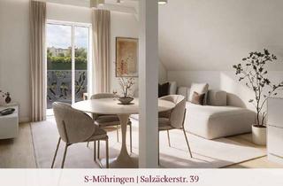 Wohnung kaufen in Salzäckerstraße 39, 70565 Möhringen, Stuttgart-Möhringen | Erstbezug nach Komplettsanierung: 2-Zimmer-Dachgeschoss, Balkon, Parkett, A+