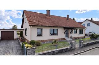 Haus mieten in 91602 Dürrwangen, Einfamilienhaus mit 170 m² Wohnfläche, ca. 900 m² Grundstück in Südlage und unverbaubarem Weitblick