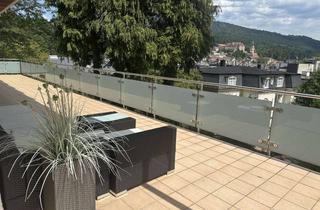 Immobilie mieten in Kaiser-Wilhelm-Str, 76530 Innenstadt, Direkt hinter Casino eine voll möblierte PANARAMAWOHNUNG auf Zeit