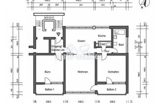 Wohnung kaufen in 33100 Paderborn, Hochwertige, helle Wohnung (105 m²) mit Panoramablick, 2 Südbalkonen und Garage