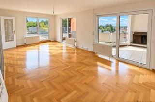 Penthouse kaufen in 76456 Kuppenheim, Über den Dächern von Kuppenheim: Penthouse mit Südwestterrasse und Außenkamin