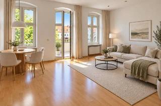 Wohnung kaufen in 12557 Berlin, Berlin - Köpenick: 2 Zimmer und Balkon mit Blick ins Grüne - bezugsfrei!!!