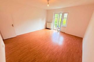 Wohnung kaufen in Hoffmannstrasse, 12489 Adlershof, Blick ins Grüne! Helle Balkon-Whg mit Gartennutzung! **Garage**