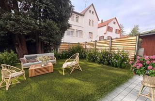 Wohnung kaufen in 70329 Obertürkheim, Handwerker aufgepasst ! 2 Zi Whg. zum Renovieren mit Terrasse, Garten und privatem Zugang