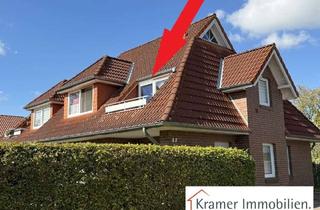 Wohnung kaufen in 26655 Westerstede, ### Charmante 3-Zimmer-Dachgeschosswohnung mit Balkon in ruhiger Wohnlage von Westerstede-Ocholt ###