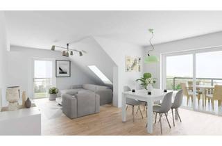 Wohnung kaufen in 75050 Gemmingen, NEUBAUPROJEKTWohnen mit besonderem Flair – moderne Dachgeschosswohnung mit Balkon
