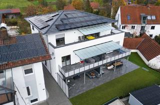 Wohnung mieten in 94347 Ascha, Hochwertiger Neubau 2025: barrierearme 3-Zi.-Wohnung mit Aufzug, 17 m² Balkon & EBK