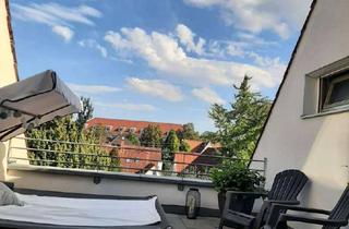 Wohnung mieten in Schelklingeer Straße 12, 86156 Kriegshaber, Dachterrassenluxus (24 qm Fläche) in Augsburg Kriegshaber mit Maisonette. Ruhig und toller Blick!