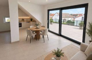 Wohnung mieten in 89233 Neu-Ulm, Helle 3,5-Zimmer-Neubauwohnung mit Einbauküche, Fußbodenheizung und großem Balkon in Pfuhl