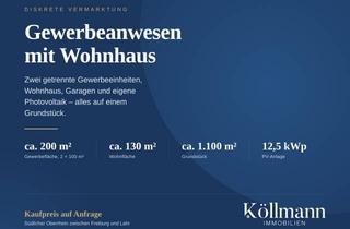 Haus kaufen in 79336 Herbolzheim, Gewerbeanwesen mit Wohnhaus, Garagen und PV-Anlage