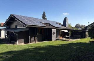 Haus kaufen in 53949 Dahlem, Gemütliches Holzblockhaus-Bungalow mit besonderem Wohnambiente & idyllischem Garten (Baugrundstück)
