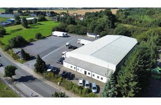Gewerbeimmobilie mieten in 01900 Bretnig-Hauswalde, Halle mit ca. 1.150 m² Freifläche zur Miete! | Direkt an der A4 im Dresdner Norden