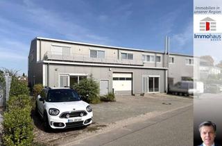 Gewerbeimmobilie kaufen in 76456 Kuppenheim, Tipptopp Gewerbeobjekt in Kuppenheim: Büro, Ausstellg., Halle, Lager, Werkstatt, Garage(n) + Wohnung