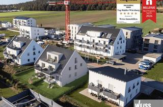 Wohnung kaufen in Langäcker 3a, 96160 Geiselwind, Dachgeschosswohnung mit Weitblick in Geiselwind (KFW-40-QNG)