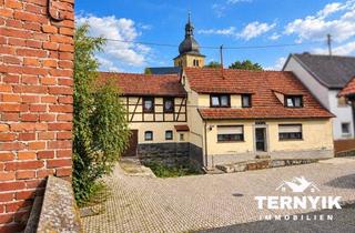 Bauernhaus kaufen in 96176 Pfarrweisach, Haus statt Wohnung! Viel Platz, Scheune und Garage für nur 88.000 €! Landleben u. Werkstatt möglich!