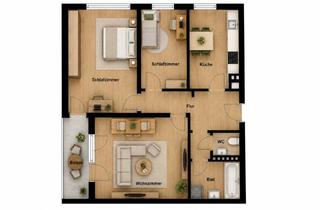 Wohnung kaufen in 87616 Marktoberdorf, Erstbezug nach Renovierung - tolle 3-Zimmer-ETW mit neuer EBK und optionaler Garage