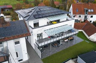 Wohnung mieten in 94347 Ascha, Hochwertiger Neubau 2025: barrierearme 3-Zi.-Wohnung mit Aufzug, 17 m² Balkon & EBK